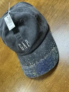 カ*メ様 GAP ベースボールキャップ ラインストーン装飾のサムネイル