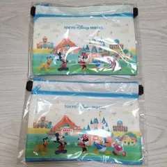 JALパック 東京ディズニーリゾート サコッシュ 2個セット ポーチ おまけ付のサムネイル