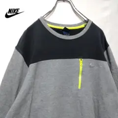 US古着 アメリカ古着 スウェット トレーナー ナイキ 紺タグ スウッシュ 黒