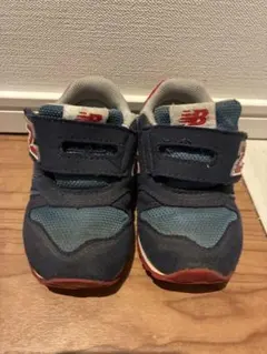 New Balance ベビーシューズ ネイビー/ブルー/レッド　13センチ