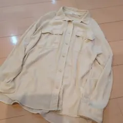 ユニクロ UNIQLO シアーシャツ 長袖