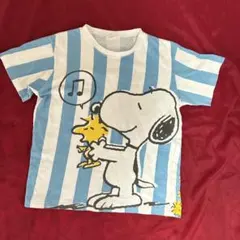 スヌーピーとウッドストックのTシャツ。キッズ150cm。USJブランド　男女