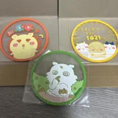 ちいかわ クリアラバーコースター 3種セット