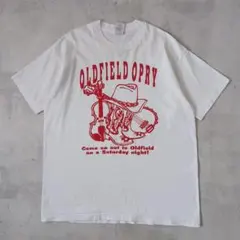 90s US製　フルーツオブザルーム　グラフィックTシャツ　カウボーイ　シングル