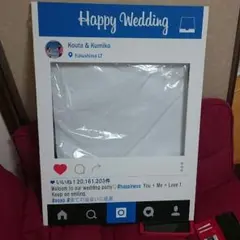 Instagram風ウェルカムボード★インスタフレーム★インスタボードA1セルフ