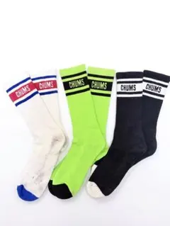 CHUMS ソックス 3足セットのサムネイル