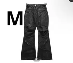 Troubled Waters LACE UP JEANS /WAXED BLK - メルカリ