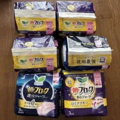 ロリエ朝までブロック安心ショーツM-L5個入６個ソフィソフトタンポン２コンパクトのサムネイル