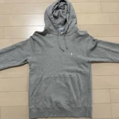 Champion グレー フード付きパーカー