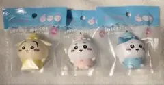 ちいかわ ソフビインテリアマスコット 3種セット ちいかわ ハチワレ うさぎ