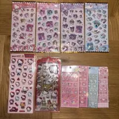 サンリオ　シール　ウォーター　タイル