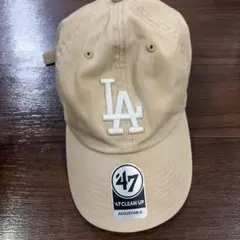 47 Brand LA Dodgers キャップ ベージュのサムネイル