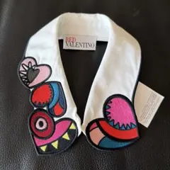 RED VALENTINO（レッドヴァレンティノ）☆ビーズ・お花モチーフ つけ襟 