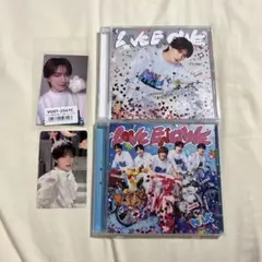 M!LK LOVE ENGINE 山中柔太朗盤、通常盤2枚セット トレカ付き