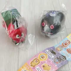 アンパンマン ガチャ あそんでビークルバイキンマン SLマン　2点セット