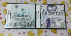 ファイナルファンタジーIII ファイナルファンタジーIV DS FF3 FF4