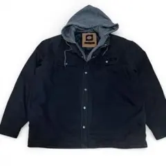 Dickies ディッキーズ ワークジャケッ2XL チャコールグレー 中綿 古着
