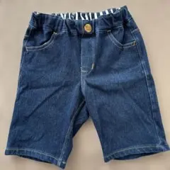 BREEZE ハーフパンツ 110 デニムブルー