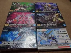 HG ガンダムSEED　ガンプラ6個セット