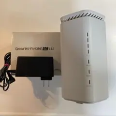 Speed Wi-Fi HOME L12 ホワイト　5G