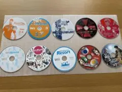 【週末大セール中】任天堂wiiソフトまとめ売り10点セット