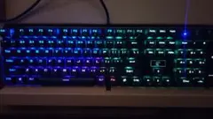 e元素 青軸 フルサイズメカニカルキーボード