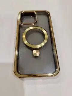 iPhone携帯ケース　14promax ケース 6.7インチ（ゴールド）