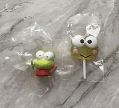 【2種】けろけろけろっぴ　きらっととんでいけ しゃぼん玉／キャンディチャーム