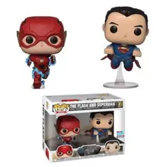廃盤レア フラッシュとスーパーマン FUNKO POP セット