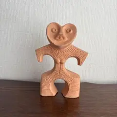 縄文【ハート型土偶】置物 レプリカ