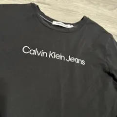 カルパクラインジーンズ　コットン100% 長袖Tシャツ M