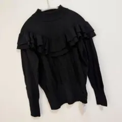 マドモアゼルロペ フリルニット30