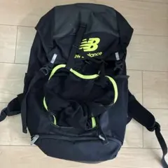 New Balance バックパック ブラック/ライム