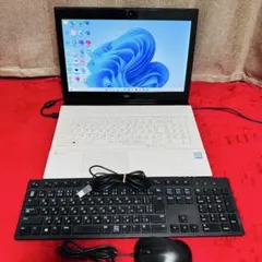 S523 NECノートパソコンi7第7世代SSD高速Windows11オフィス付 - メルカリ