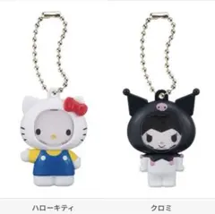 サンリオキャラクターズ フォトフレームマスコット キティ　クロミ