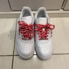 Nike Air Force 1 ホワイト Supremeシューレース