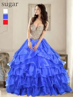 未使用 エンジェルアール ロングドレス 青andyローブドフルールandyイルマ