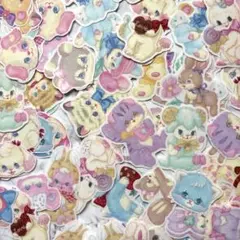 【198】コラージュ素材♡Indigo様×unichoco様　おすそ分け C55】indigo様×unichoco様 カット素材 コラージュ おすそ分け - メルカリ