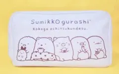 レア新品すみっコぐらしクリア窓付きポーチ小物ぬいぐるみ文具ステショナリー非売品