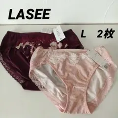 ⑫　L　LASEE　ラゼ　Wacoal　ワコール　レディースショーツ