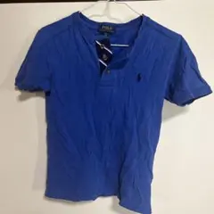 Polo Ralph Lauren 青 ポロシャツ S/P (8)