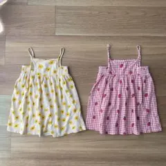 ZARA Baby ワンピース2枚セット 86cm 花柄 夏のサムネイル