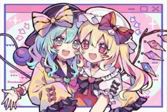 東方project 京田スズカ 京田モータース フラン 古明地こいし ポスター