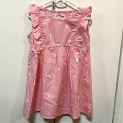 【新品未使用】ルルアミ　サンリオ　ハローキティ　ワンピース　100cm