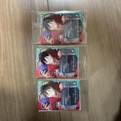 ワンピース 一番くじ プロモ ルフィ モンキー•D•ルフィ 3枚