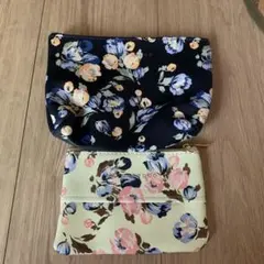 MERCURYDUO ポーチ 2点セット 花柄