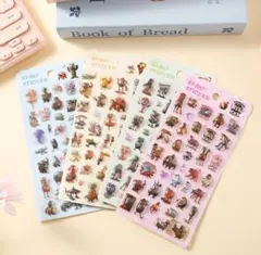 【海外製品】イタリアンブレインロット ぷくぷくシール 4枚セット