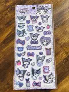 サンリオ　キャンディグリッターCANDY GLITTER ステッカーシールクロミ