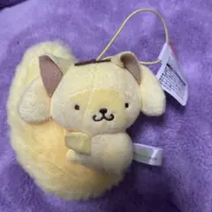 サンリオキャラクターズ 平成レトロ ふわふわしっぽマスコット ポムポムプリン