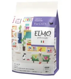 ELMO キャットフード インドア 成猫用 2kg×4 400g×4 ELMO キャットフード インドア 成猫用 2.4kgセット - メルカリ